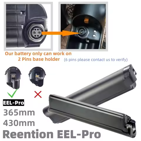 Reention EEL Pro Electric Bike Battery 36V 10.4Ah 12Ah 14Ah 13Ah 15Ah 16Ah 17.5Ah 48V 10.4Ah 12Ah 14