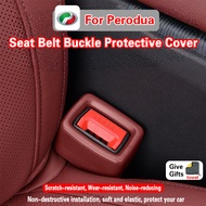 2PCS For Perodua Alza Aruz Ativa Axia Bezza Kancil Kelisa Kembara Kenari Myvi Nautica Car Seat Belt 