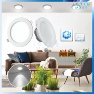 PUTIH Round Panel LED Downlight 6W 9W 12W 18W White/White LED Downlight/Round Thin Panel LED Downlig