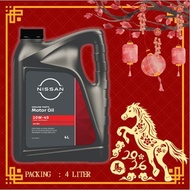 NISSAN ENGINE OIL SAE 10W-40 A3/B4 SEMI SYNTHETIC - 4L