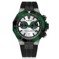 Edox Delfin Chronograph Swiss Made Men Watch 10112-37GNVCA-ANV