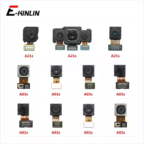 Main Depth Telephoto Macro Ultrawide Back Front Selfie Camera For Samsung Galaxy A02s A03s A21s A025