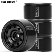 1.0" Beadlock Wheel RC Hub Wheel Rim Alloy Micro Mini Crawler for RC Car 1/18 TRX4M Axial SCX24 1/24