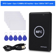 RFID Copier Duplicator 125KHz Key fob NFC Smart Card Reader Writer 13.56MHz Encrypted Programmer USB