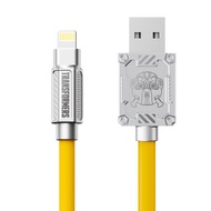 Transformers genuine authorized fast charging data cable typec ligntningcharging bold and thick