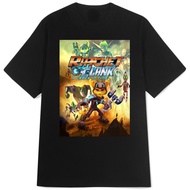 Ratchet and Clank Soldier Bot Tshirt Unisex Casual Tees New Cotton Ready to Ship