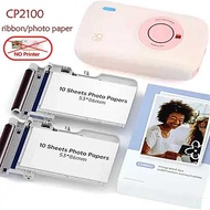 20sheets ~ 60sheets RT CP2100 Mini Printer 2x3'' Thermal Specific Color rion Photo Paper Sticker