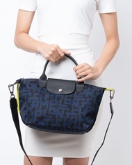 Longchamp Le Pliage LGP Top Handle Black/Navy