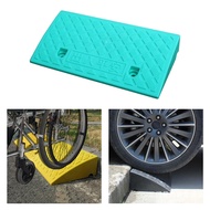 LazaraSport Portable Curb Ramp Wheelchair Threshold Ramp Kerb Ramp Non-slip 7cm Green