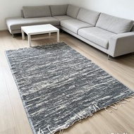 ATBM traditional woven carpet with ABSTRACT GREY MOTIF