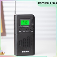 [mmise.sg] AM FM Stereo LED Display AM FM Radio LCD Digital Small Radio for Walking Camping