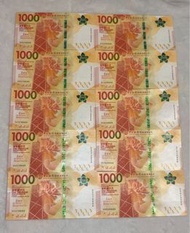 全新直版中銀鈔票靚號碼