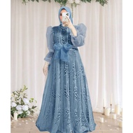 [BEST SELLER] COD AVAILABLE Dbest Gamis Dress Alyssahani Dz4 Beautiful dress suitable for invitation
