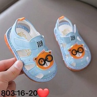 Citcit Bear Glasses Sandals LKBS178-02051 / Boys' Sandals / Sound Sandals