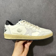 🤩必備復古做舊小髒鞋🤩 Golden Goose Ball Star | 經典米白灰星黑尾款 | 真皮透氣舒適 | 男女同款百搭休閒板鞋|