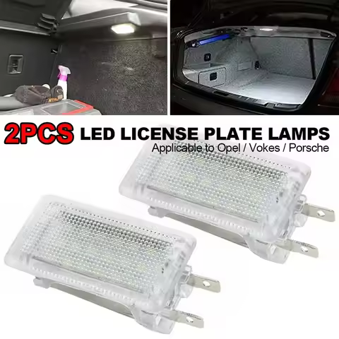For Opel Astra E F G H Agila Omega Corsa C Vectra Insignia Convertible Glove Box Lamp 1/2X LED Trunk