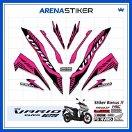 VR805c Striping Sticker Vario 125 2023 2024 Honda Click 125 New Graphic Variation Sticker