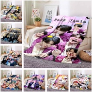 BTS BTS BTS Blanket Sofa Office Nap Blanket Soft Keep Warm Can Customize c9