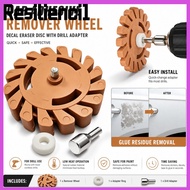 RESILIENCI1 Car Adhesive Remover, 20mm Soft Wheel Decal Eraser Wheel,  Rubber Eraser Wheel Sticker R