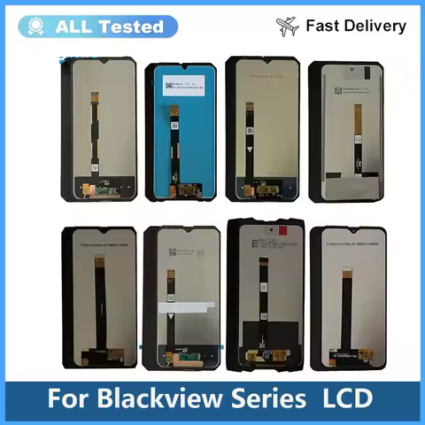 Blackview BV7100 BV7200 BV8800 BV8900 Pro BV9100 BV9200 BV9300 BV9800 Pro LCD Touch Screen Digitizer