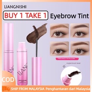 【Local】 【buy 1 Take 1】liangnishi Velvet Matte Eyebrow Tint Black Brown Eyebrow Dying Cream Professio