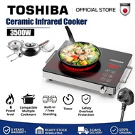 【3pin plug】TOSHIBA 3500W Infrared Ceramic Induction Hob - high power multifunctional electric cerami