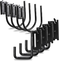 AYMMIC Heavy Duty E-Track J-Hooks, 2" and 4" J-Hook Fit Enclosed Trailer Cargo Management Use as She