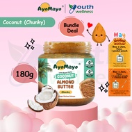 AyoMayo Coconut Almond Butter - No Refined Sugar | Vegan (180g)