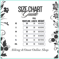 Filipiniana Light Satin Wrap Around Skirt