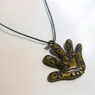 Hamsa Hand Necklace | Ethnic Drawstring Necklace | Ethnic necklace | My luck