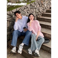 PN.STORE 1993 Premium Oxford Loose Form Unisex Menswear Striped Shirt