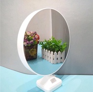 Cermin LED 3D Aesthetic Kaca Cermin Ajaib Lampu Cermin Mirror Meja Custom Foto Frame Kado Ulang Tahu