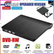【Ready Stock】USB 3.0 External DVD Drive Portable DVD Burner Writer Rewriter DVD/CD/VCD Player ROM Drive for Window 7/8/10