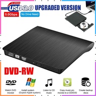 【Ready Stock】USB 3.0 External DVD Drive Portable DVD Burner Writer Rewriter DVD/CD/VCD Player ROM Dr