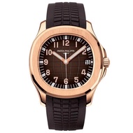 Patek _ Philippee5167R Grenade Men's Watch AQUANAUT Series 18K Rose Gold Automatic Mechanical Watch