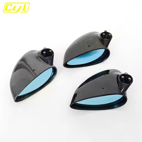 JDM Racing Spoon Style Car Side Mirror Adjustable Manual Rearview Mirror For Honda FIT JAZZ GE6 GE8 