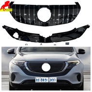 Suitable for Mercedes Benz EQC 293 2022+ EQC350 400 SUV Front Bumper Grille Vertical Stripes GT Gril