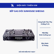 Bếp gas đôi Sunhouse SHB3365 - Bảo Hành 12 Tháng Toàn Quốc - bếp gas dương kính