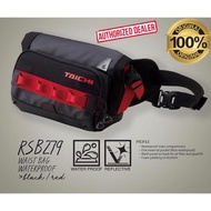 RS Taichi RSB279 WP Hip Bag Black Red