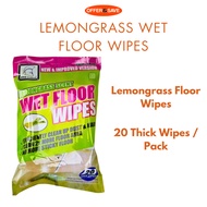 ONS Japan Disposable Wet Floor Wipes Sheet / Lemongrass Wipes / Wet Wipes