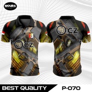 MOURA | Perbakin Shooter Jersey CZ Motif | Custom Name Logo | Free Buff | Dryfit Premium
