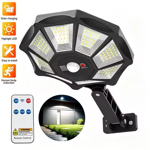 8000W/3000W Solar LED Wall Light Outdoor PIR Motion Sensor Solar Lamp IP65 Waterproof Garden Courtya