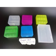 26650 Battery Case Storage Box Container 3.7V rechargeable lithium ion Li-Ion Hard Plastic Container Portable Holder
