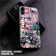 Case iphone XR Casing iphone XR Case Glossy Case Motif [AESTHETIC NIKE] hp iphone Casing Cool Kesing