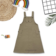 OVERALL KATUN ANAK PEREMPUAN / OVERALL KATUN ANAK / OVERALL KEKINIAN
