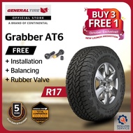 General Tire Grabber AT6 R17 265/65 285/65 (with installation)