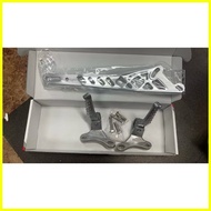 ◎ ☜ ✧ ALLOY PIPE BRACKET AND FOOTREST for SNIPER 150/155 SET