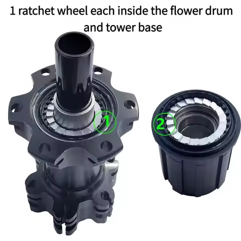 For DT Swiss 350/370 Star Ratchet Upgrade Kit - 18T/ 54T Ratchet Rings