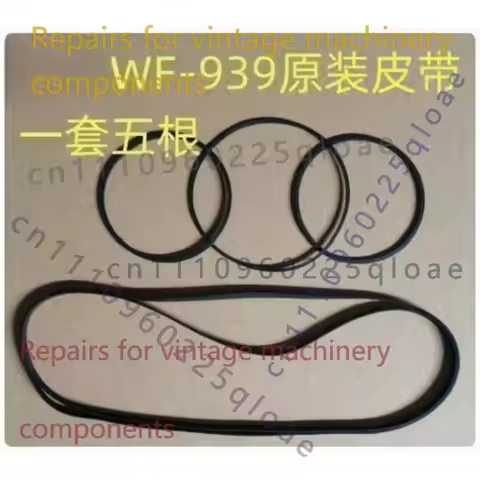FOR Sharp WF-939 Boombox Cassette Deck Drive Belt Set High Elastic Rubber Replacement Repair Spare P
