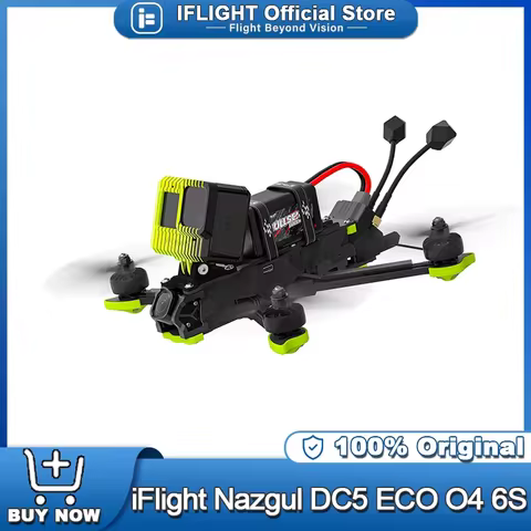 iFlight Nazgul DC5 ECO O4 6S HD Drone BNF with O4 Air Unit Pro / BLITZ ATF435 E55S Stack for Freesty